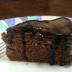 Chocolate creap cake A picture of Chocolate creap cake.