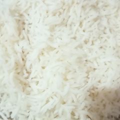 A picture of White rice.