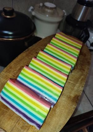Foto resep 43. Kue Lapis Rainbow (GBA.5)