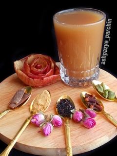 عکسی از دستور چای سیب ماسالا 🌸