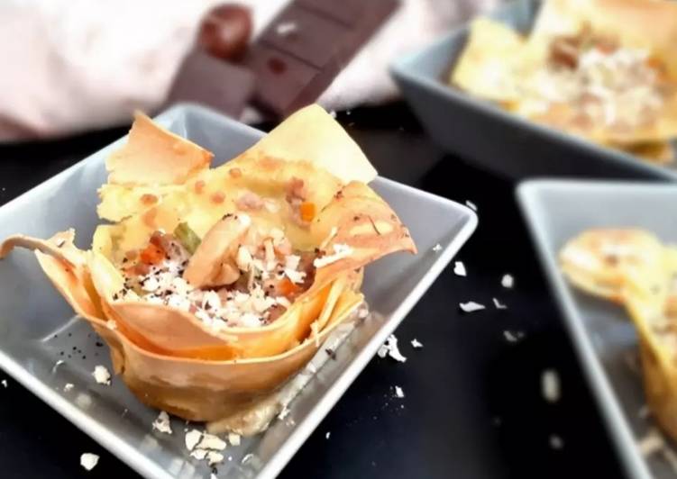 Lasagne al ragù di cinghiale, castagne e cioccolato di Modica