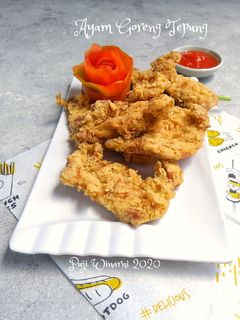 Foto resep Ayam goreng tepung