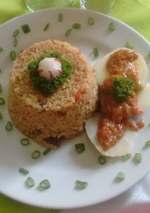 Una foto de Arroz atollao
