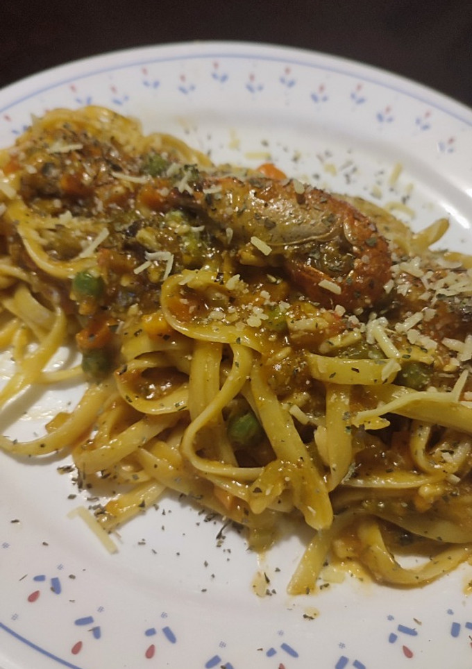Una foto de Fetuccini marineros