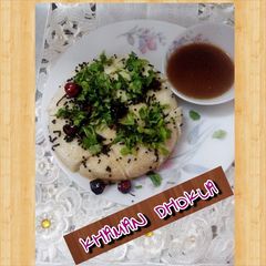 A picture of Khaman dhokla.