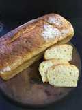 Pan de zapallo cabutia sin gluten, sin lácteos, sin huevo, sin azúcar agregada y poquísimo aceite 🍞