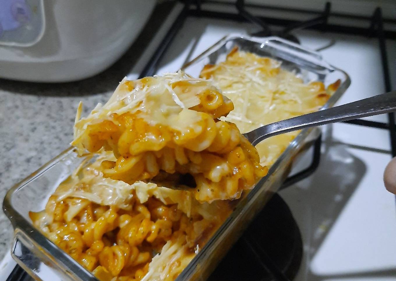 Fusilli Baked Cheese