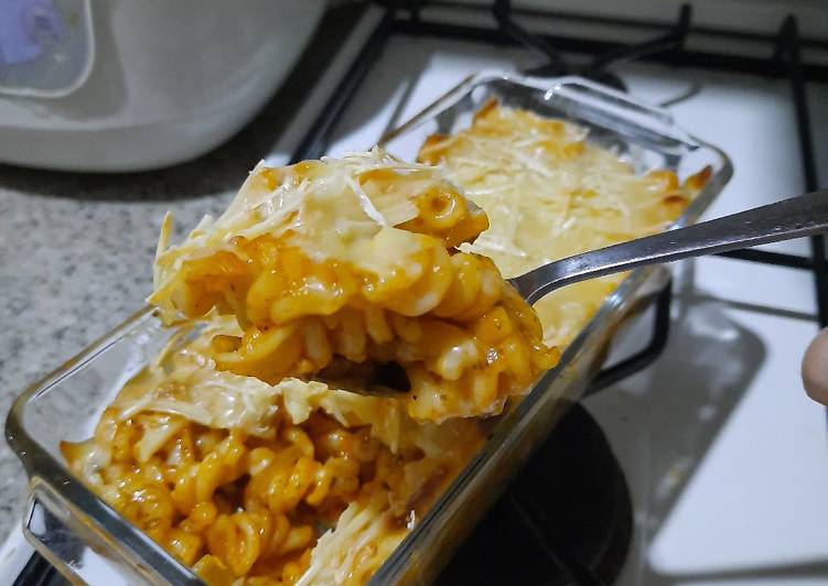 Fusilli Baked Cheese