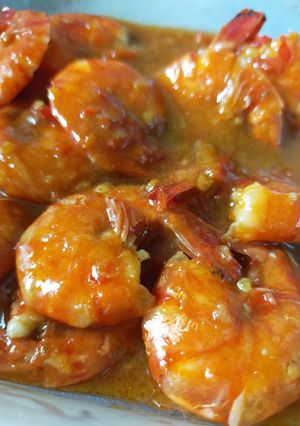 Foto resep Udang saus Padang