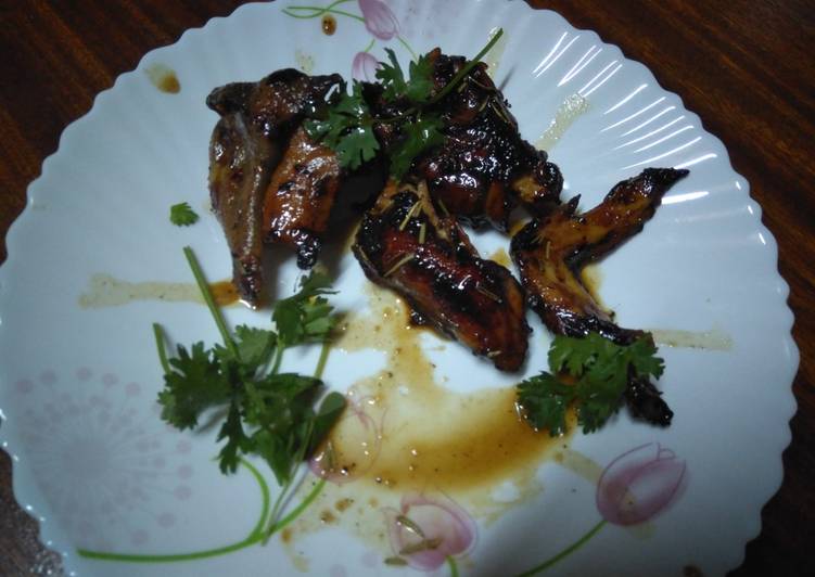 Easiest Way to Make Ultimate Honey glazed chicken