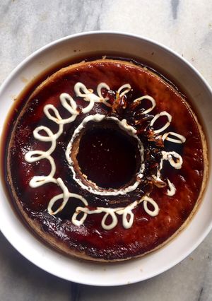 A picture of Caramel Flan.
