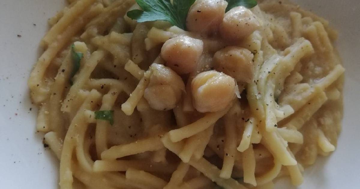 Ricetta Pasta e ceci in scatola - Agrodolce