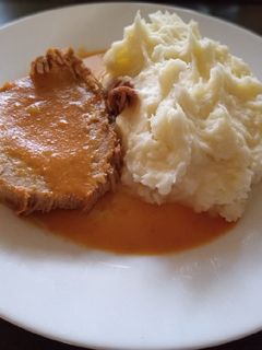 Una foto de Carne mechada de pollo ganso (en olla a presión)