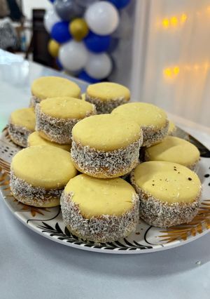 Una foto de Alfajores de maicena