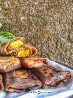 Foto resep 576. Lumpia Pisang Cokelat Keju