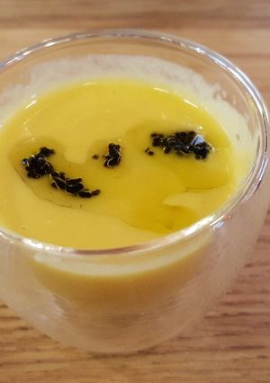 Foto principal de Chupito de puerro y caviar