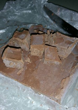 A picture of Low Carb Cream Cheese Fudge.