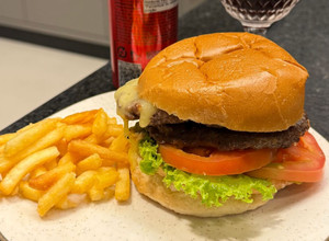 Foto de Hambúrguer caseiro