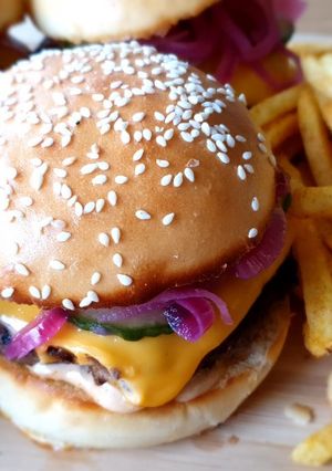 A picture of Best burgers ever.