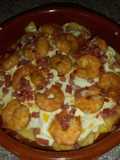 Potatoes with Shrimp and Aioli (Papas Arrieras)
