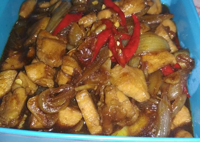 Ayam teriyaki simpel