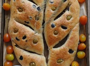 صورة لوصفة فوغاس الزيتون