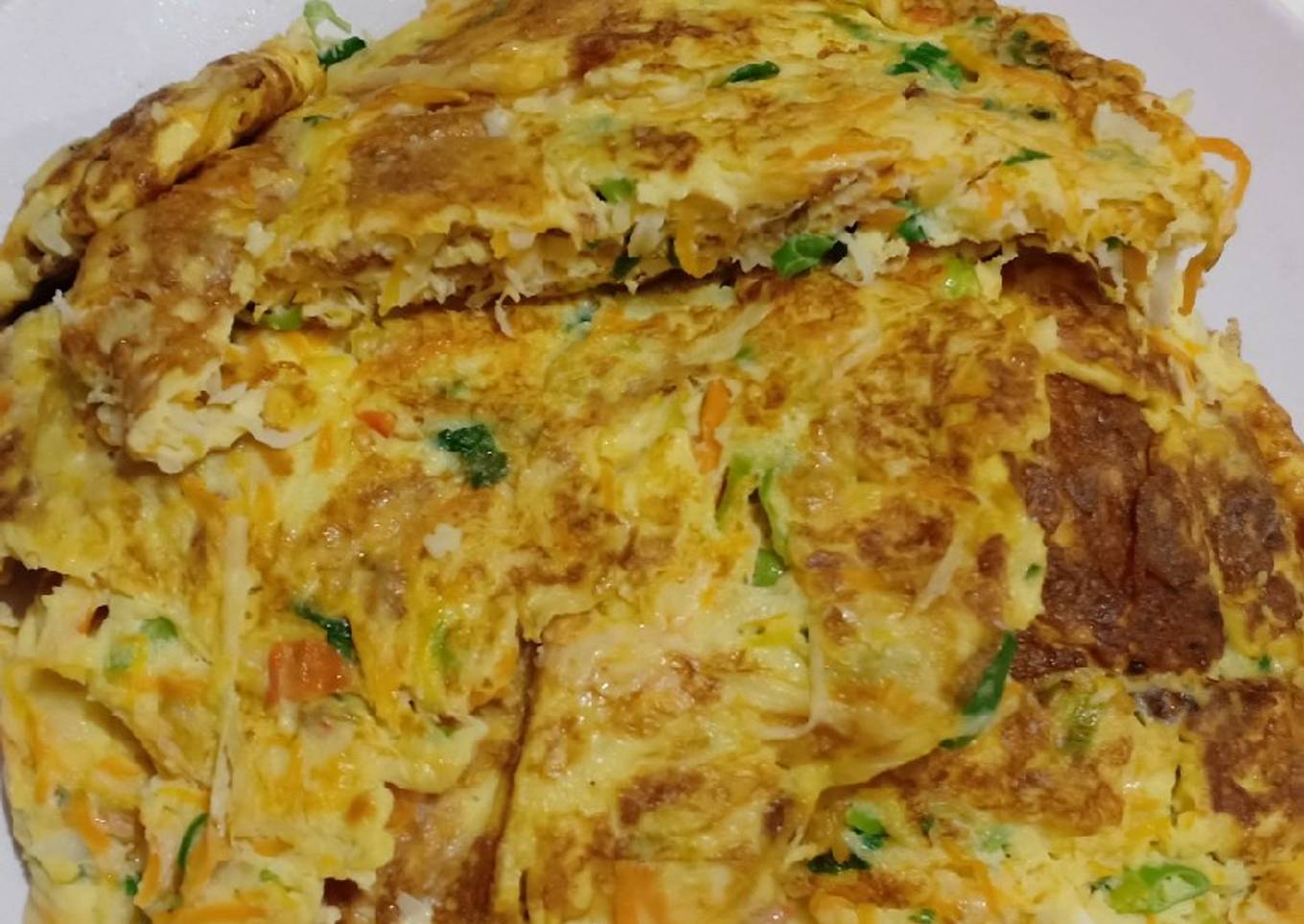 Gorang Telur bebek sayur bengkoang
