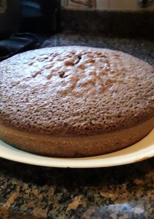 Una foto de Torta con Vino Tinto