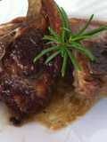 Costillas de cordero en salsa de anchoas/Costolette d’agnello in salsa di acciughe