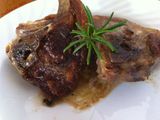 Costillas de cordero en salsa de anchoas/Costolette d’agnello in salsa di acciughe