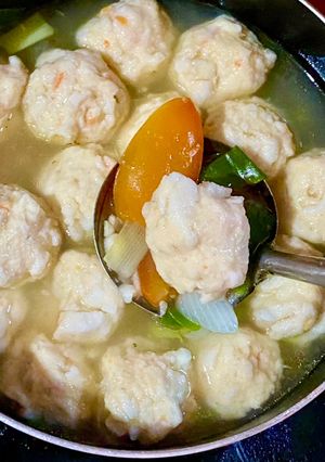 Foto resep Bakso Udang Kuah Simple ala RM banyumasan (hanya 3 bahan!)