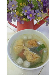 Foto resep Sop bakso tahu