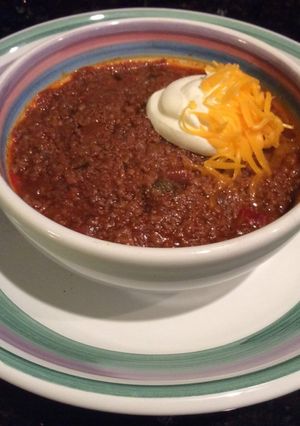 A picture of Beef Chili.