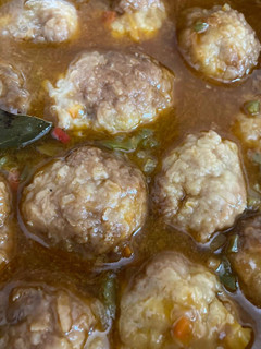 Una foto de Albóndigas en salsa