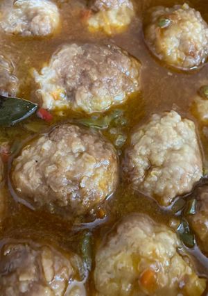 Una foto de Albóndigas en salsa