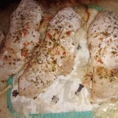 A picture of Italian pork chops.