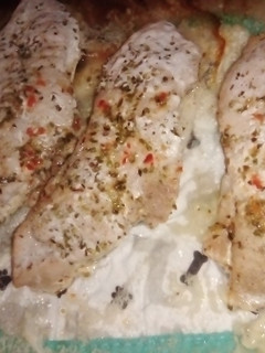 A picture of Italian pork chops.