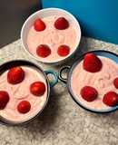 Σπιτικό παγωτό της μαμάς μου με φράουλες 🍓🍓🍓🍓 homemade strawberry ice cream 🍓🍓🍓🍓