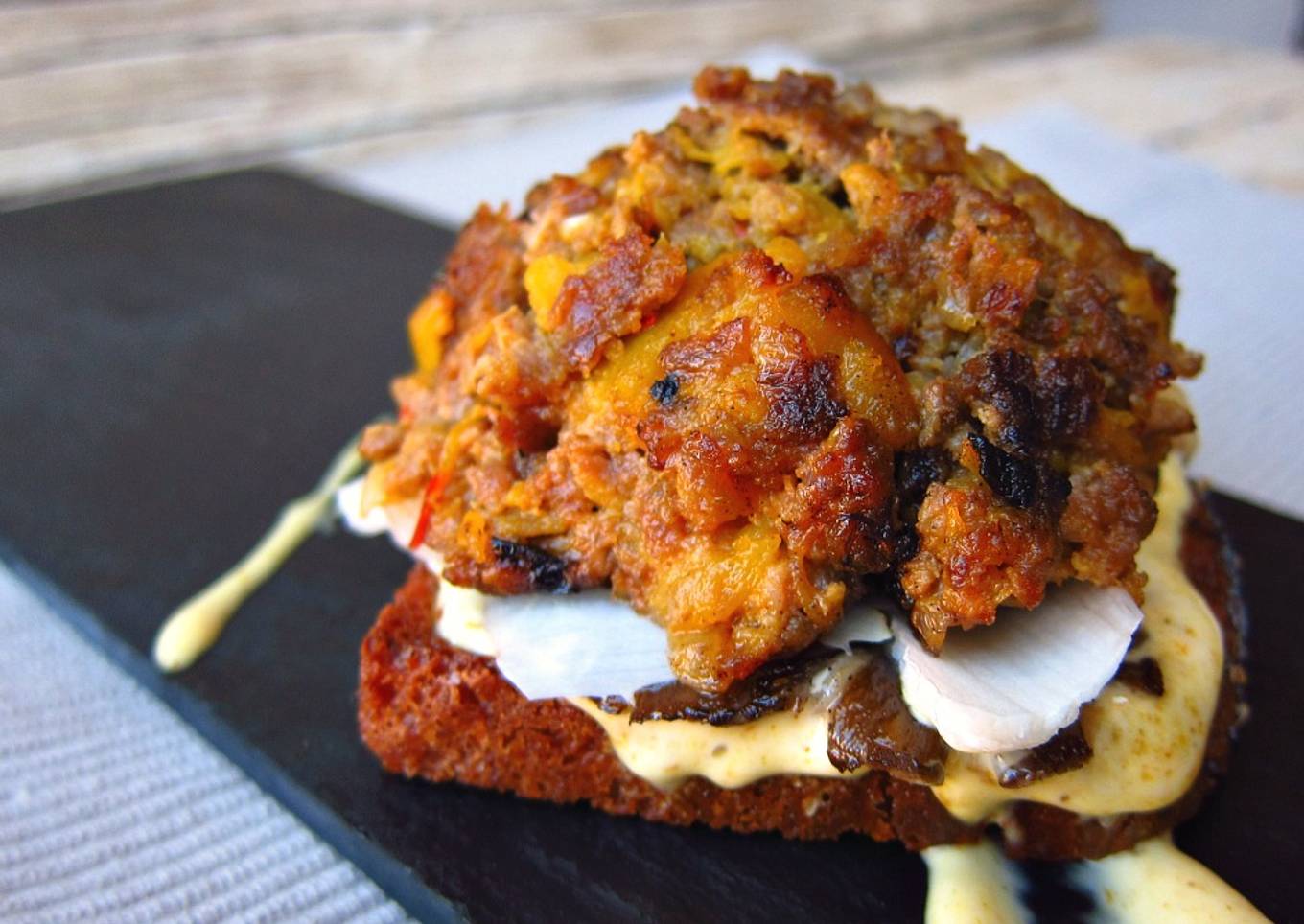 Hamburguesa de calabaza Sin gluten sin lactosa