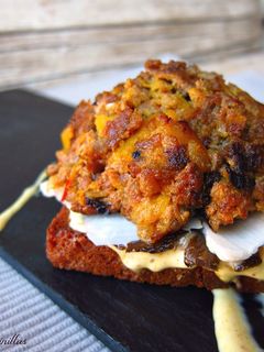 Una foto de Hamburguesa de calabaza Sin gluten sin lactosa