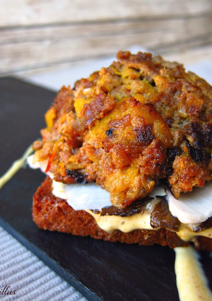 Una foto de Hamburguesa de calabaza Sin gluten sin lactosa