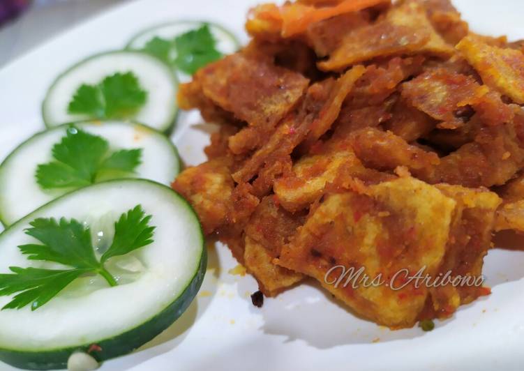 Kentang balado