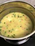 Quick and easy egg 🥚 drop 🥣