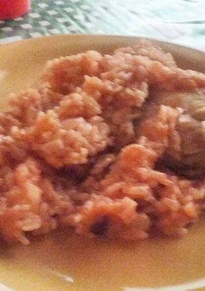 Una foto de Arroz con pollo