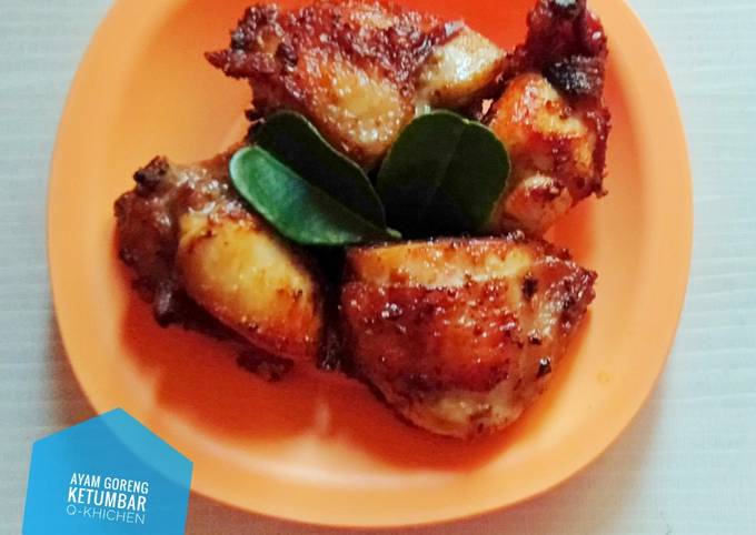 Resep Ayam goreng ketumbar yang Bikin Ngiler