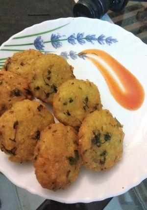 A picture of Poha Cutlet Bhopali Style.