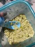 Nasi Tim Teri Edamame Santan untuk MPASI