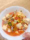 Asam pedas Tahu mix ikan pindang