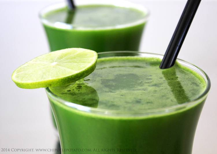 Recipe of Homemade Green Juice for Beginners