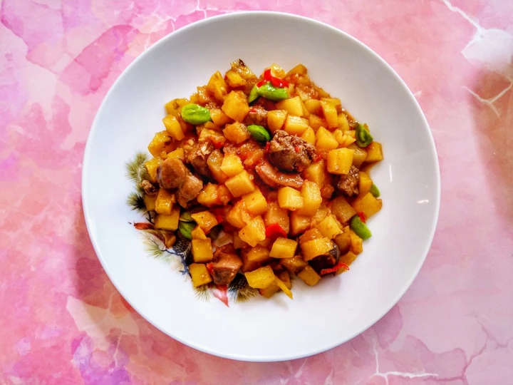 Cara Mudah Menyiapkan Resep Sambal Goreng Kentang Ati Pete yang Bikin Ngiler Anti Ribet, Uenak Banget